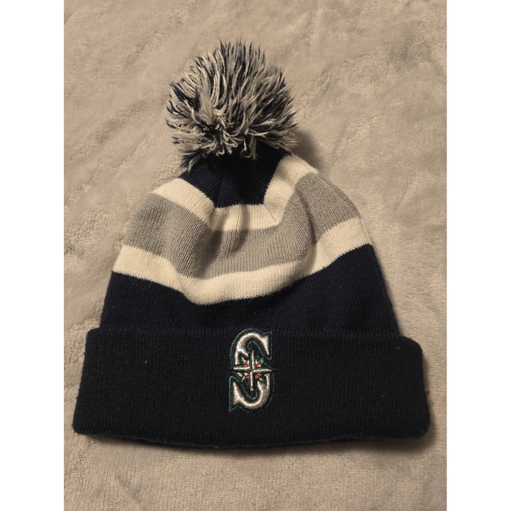 Seattle Mariners Beanie Winter Hat MLB Children's